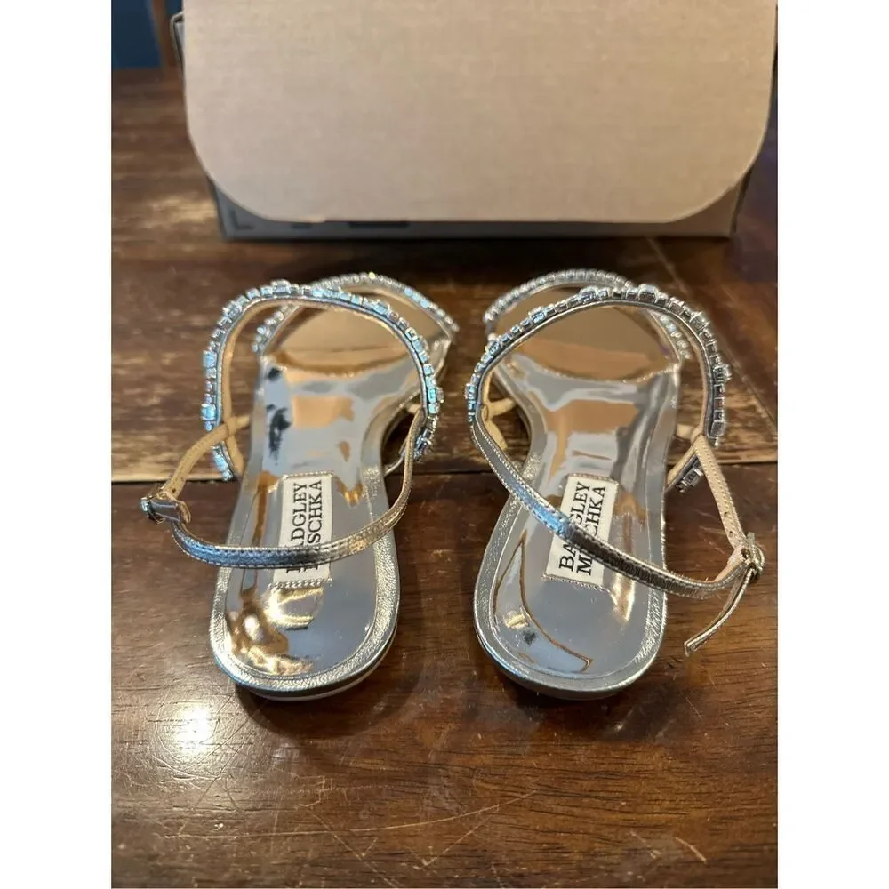 Badgley Mischka Women's Slingback, Flat Sandal